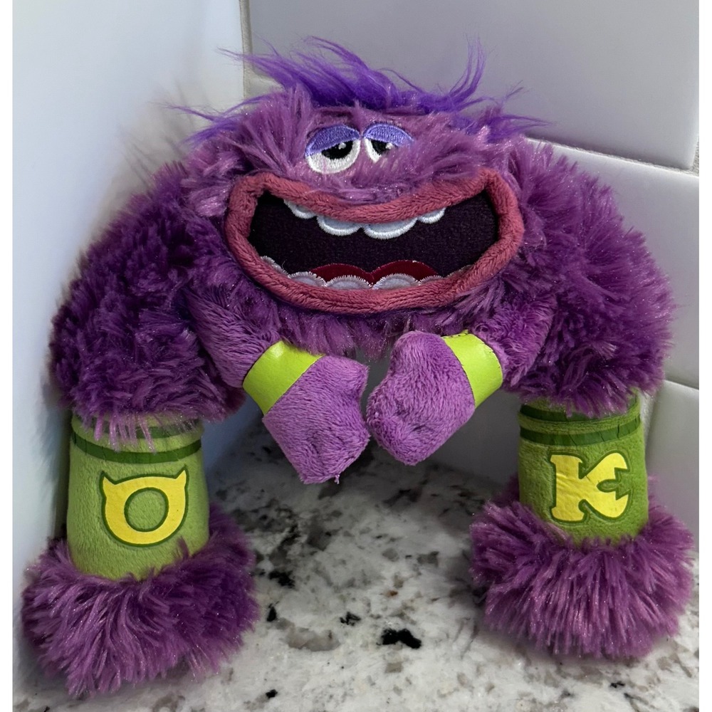 DISNEY PIXAR MONSTERS UNIVERSITY DISNEY‎ STORE ART 8'' PLUSH